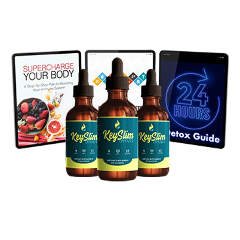KeySlim Drops Weight Management Support — 3 Bottle / 90 Day Pack