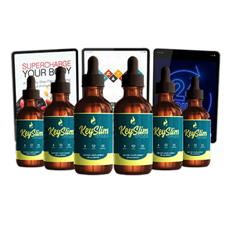 KeySlim Drops Weight Management Support — 6 Bottle / 180 Day Pack